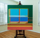 Original art for sale at UGallery.com | Window8 by Wenjie Jin | $2,400 | acrylic painting | 47.24' h x 47.24' w | thumbnail 4