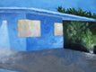 Original art for sale at UGallery.com | Classic Pool by Mitchell Freifeld | $1,175 | oil painting | 21' h x 40' w | thumbnail 4