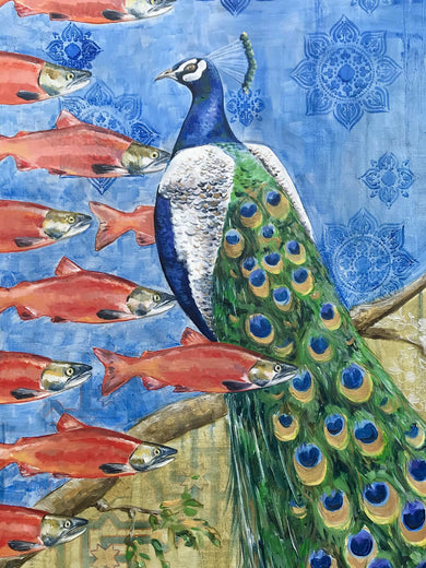 Becoming by Alana Clumeck |   Closeup View of Artwork 