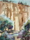 Original art for sale at UGallery.com | Mesa I by Joe Giuffrida | $825 | watercolor painting | 16' h x 12' w | thumbnail 1
