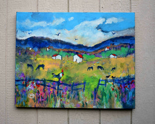 Original art for sale at UGallery.com | Country Feeling by Kip Decker | $1,775 | acrylic painting | 24' h x 30' w | photo 3