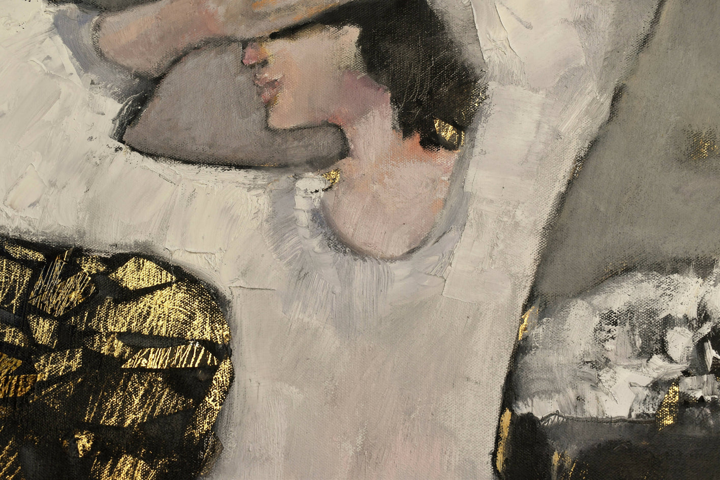 All That Is Golden by Mary Pratt |  Closeup View of Artwork 