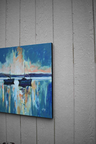 Original art for sale at UGallery.com | Serenity by Kip Decker | $2,200 | acrylic painting | 30' h x 30' w | photo 2