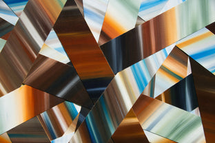 Original art for sale at UGallery.com | Heaven on Earth by Mark Risius | $12,520 | acrylic painting | 48' h x 60' w | photo 3