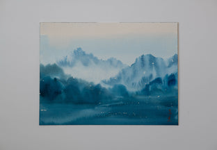 Mountain Reverie Series 15 by Siyuan Ma |  Context View of Artwork 