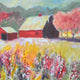 Original art for sale at UGallery.com | Red Barn near Orchard by Kip Decker | $2,100 | acrylic painting | 30' h x 30' w | thumbnail 4