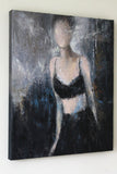 Original art for sale at UGallery.com | Stepping Out to the Light III by Naoko Paluszak | $1,150 | oil painting | 20' h x 16' w | thumbnail 3