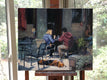 Original art for sale at UGallery.com | Let Sleeping Dogs Lie by Faye Vander Veer | $2,650 | oil painting | 20' h x 24' w | thumbnail 2