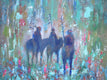 Original art for sale at UGallery.com | A Meeting of Minds #3 by Kip Decker | $2,400 | acrylic painting | 30' h x 30' w | thumbnail 4