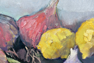 Original art for sale at UGallery.com | Eat Your Vegetables by Mary Pratt | $950 | oil painting | 20' h x 20' w | photo 4
