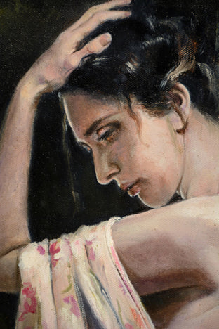 Original art for sale at UGallery.com | In the Morning by Gary Leonard | $2,400 | oil painting | 36' h x 24' w | photo 4