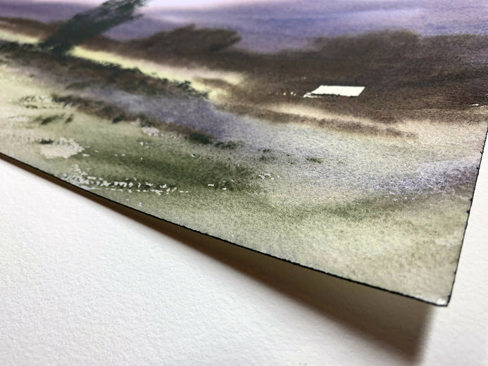 Blustery Tuesday by Posey Gaines |   Closeup View of Artwork 