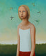 Original art for sale at UGallery.com | Gathering by Naoko Paluszak | $1,850 | oil painting | 24' h x 20' w | thumbnail 1