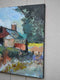 Original art for sale at UGallery.com | Barn and Silos by Kip Decker | $2,575 | acrylic painting | 30' h x 40' w | thumbnail 4
