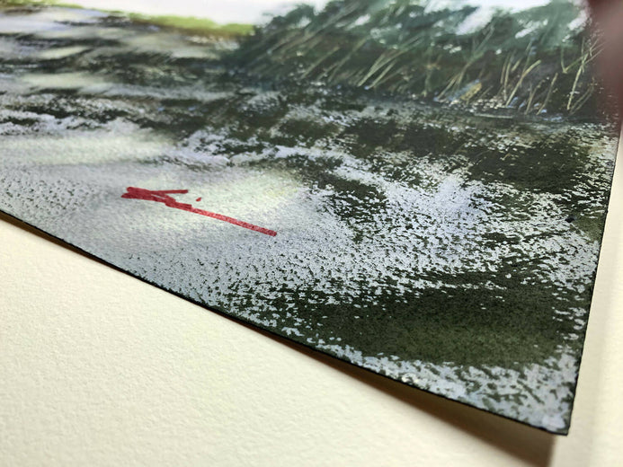 Wilderness Mood by Posey Gaines |  Context View of Artwork 