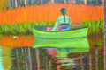 Original art for sale at UGallery.com | Myakka Autumn by Fernando Soler | $625 | oil painting | 16' h x 20' w | thumbnail 4