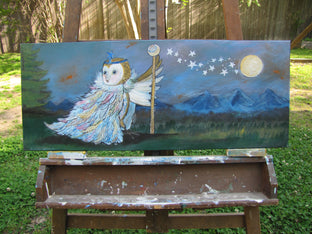 The King of Midnight by Andrea Doss |  Context View of Artwork 