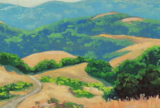 Original art for sale at UGallery.com | Las Trampas Ridge by Steven Guy Bilodeau | $575 | oil painting | 12' h x 16' w | photo 4