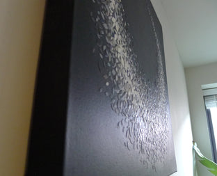 Almost Full Circle by Tomo Mori |  Side View of Artwork 