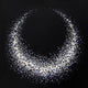 Original art for sale at UGallery.com | Almost Full Circle by Tomo Mori | $1,025 | mixed media artwork | 20' h x 20' w | thumbnail 1