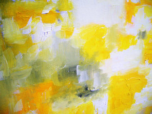 Original art for sale at UGallery.com | Lemon Drop by Autumn Rose | $600 | acrylic painting | 20' h x 20' w | photo 3