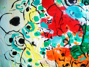 Original art for sale at UGallery.com | Flair by Autumn Rose | $350 | acrylic painting | 14' h x 11' w | photo 4