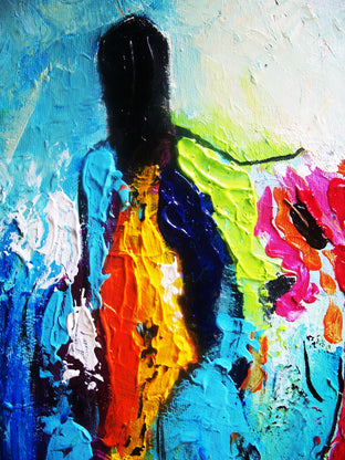 Waiting on Love by Autumn Rose |  Side View of Artwork 