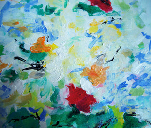 Morning Bouquet by Autumn Rose |   Closeup View of Artwork 