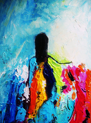 Waiting on Love by Autumn Rose |   Closeup View of Artwork 