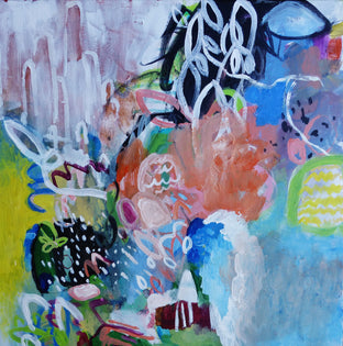 Original art for sale at UGallery.com | Too Much Chemistry by Autumn Rose | $775 | mixed media artwork | 20' h x 20' w | photo 3