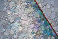 Original art for sale at UGallery.com | Red String 3 by Tomo Mori | $1,275 | mixed media artwork | 16' h x 12' w | thumbnail 4