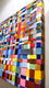 Original art for sale at UGallery.com | Weaving Our Hearts by Tomo Mori | $475 | mixed media artwork | 12' h x 12' w | thumbnail 2
