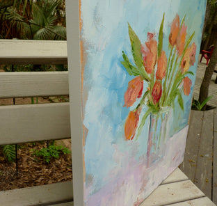 Original art for sale at UGallery.com | Mamma Mia Tulipani by Judy Mackey | $1,175 | oil painting | 30' h x 24' w | photo 4