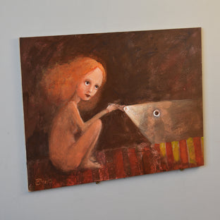 Original art for sale at UGallery.com | Firefly by Krzysztof Iwin | $1,550 | acrylic painting | 11.81' h x 15.74' w | photo 3