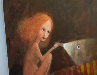 Firefly by Krzysztof Iwin |  Side View of Artwork 