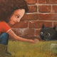 Original art for sale at UGallery.com | Meet by Krzysztof Iwin | $1,550 | acrylic painting | 11.81' h x 15.74' w | thumbnail 4