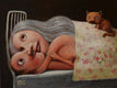 Original art for sale at UGallery.com | Me Too by Krzysztof Iwin | $1,650 | acrylic painting | 11.81' h x 15.75' w | thumbnail 1