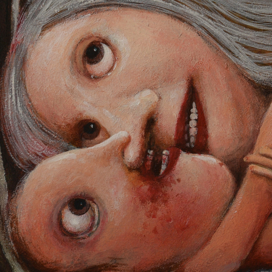 Me Too by Krzysztof Iwin |  Closeup View of Artwork 