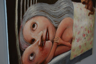 Original art for sale at UGallery.com | Me Too by Krzysztof Iwin | $1,650 | acrylic painting | 11.81' h x 15.75' w | photo 2