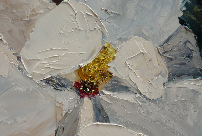 Magnolia by Judy Mackey |   Closeup View of Artwork 