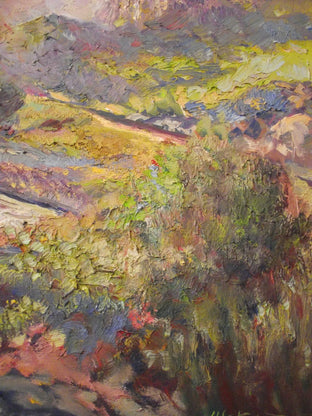 Evening in the Mountains by Suren Nersisyan |  Context View of Artwork 