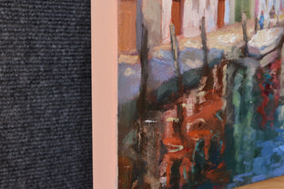 Reflections (Venice) by Oksana Johnson |  Side View of Artwork 