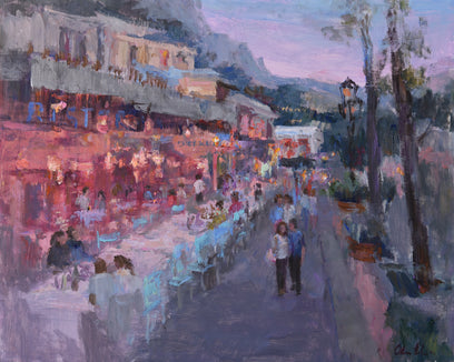 Out to Dinner by Oksana Johnson | Artwork Main Image