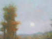 Original art for sale at UGallery.com | New England Moonrise by Gail Greene | $300 | oil painting | 10' h x 8' w | thumbnail 3