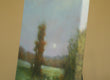 Original art for sale at UGallery.com | New England Moonrise by Gail Greene | $300 | oil painting | 10' h x 8' w | thumbnail 4