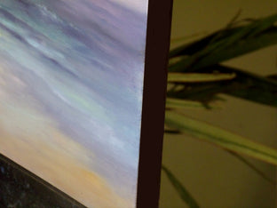 Original art for sale at UGallery.com | Break in the Clouds by Gail Greene | $1,075 | oil painting | 30' h x 24' w | photo 2