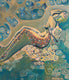 Original art for sale at UGallery.com | Fallen Angel V (Azael) by Diana Elena Chelaru | $1,250 | acrylic painting | 23' h x 20' w | thumbnail 1