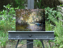 Original art for sale at UGallery.com | Catching the Light by Gail Greene | $475 | oil painting | 12' h x 16' w | thumbnail 3