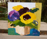 Original art for sale at UGallery.com | Day One by Judy Mackey | $575 | oil painting | 12' h x 12' w | thumbnail 3