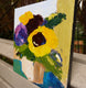 Original art for sale at UGallery.com | Day One by Judy Mackey | $575 | oil painting | 12' h x 12' w | thumbnail 2